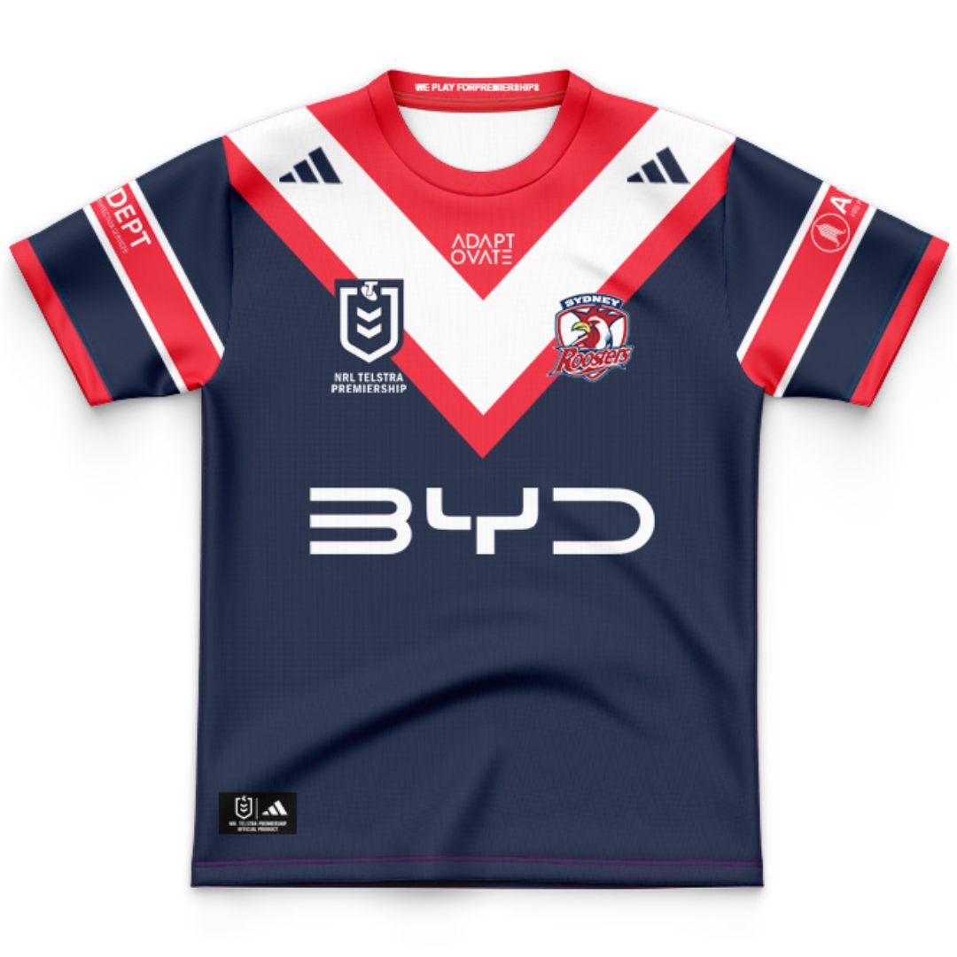 Sydney Roosters 2026 Kids Home Jersey