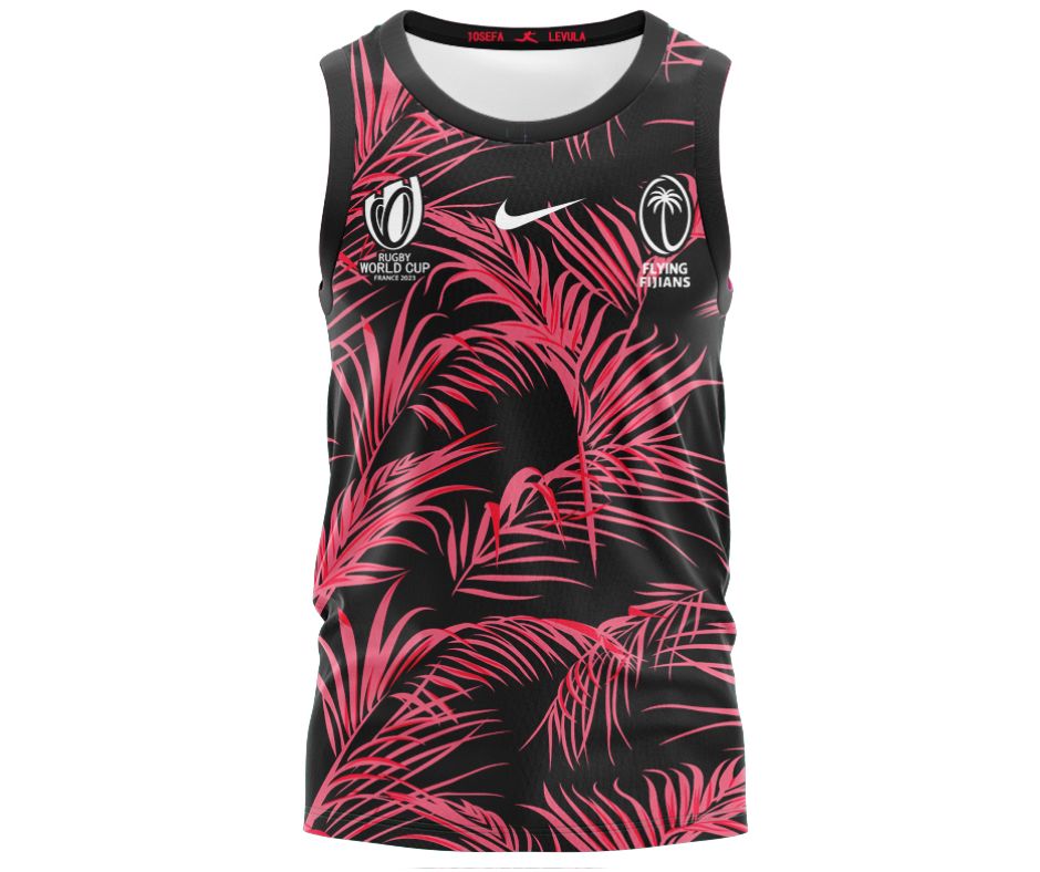 Fiji 2023 Rugby World Cup Away Stadium Singlet