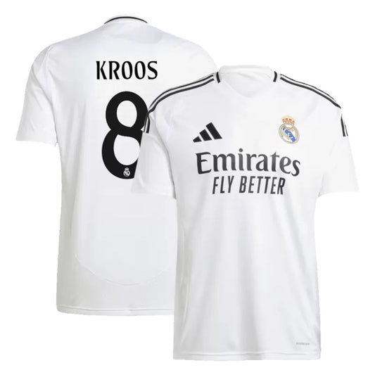 Real Madrid 2024/25 Kroos #8 Home Jersey Shirt