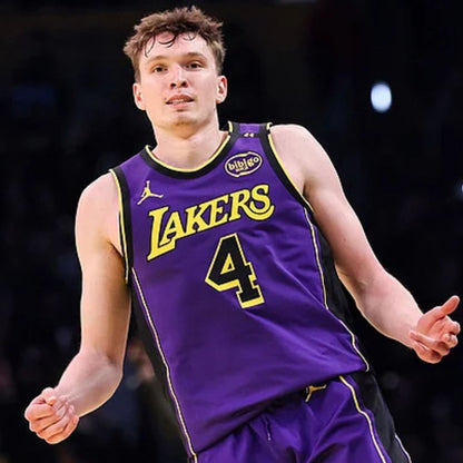Los Angeles Lakers 2024/25 Dalton Knecht #4 Away Jersey