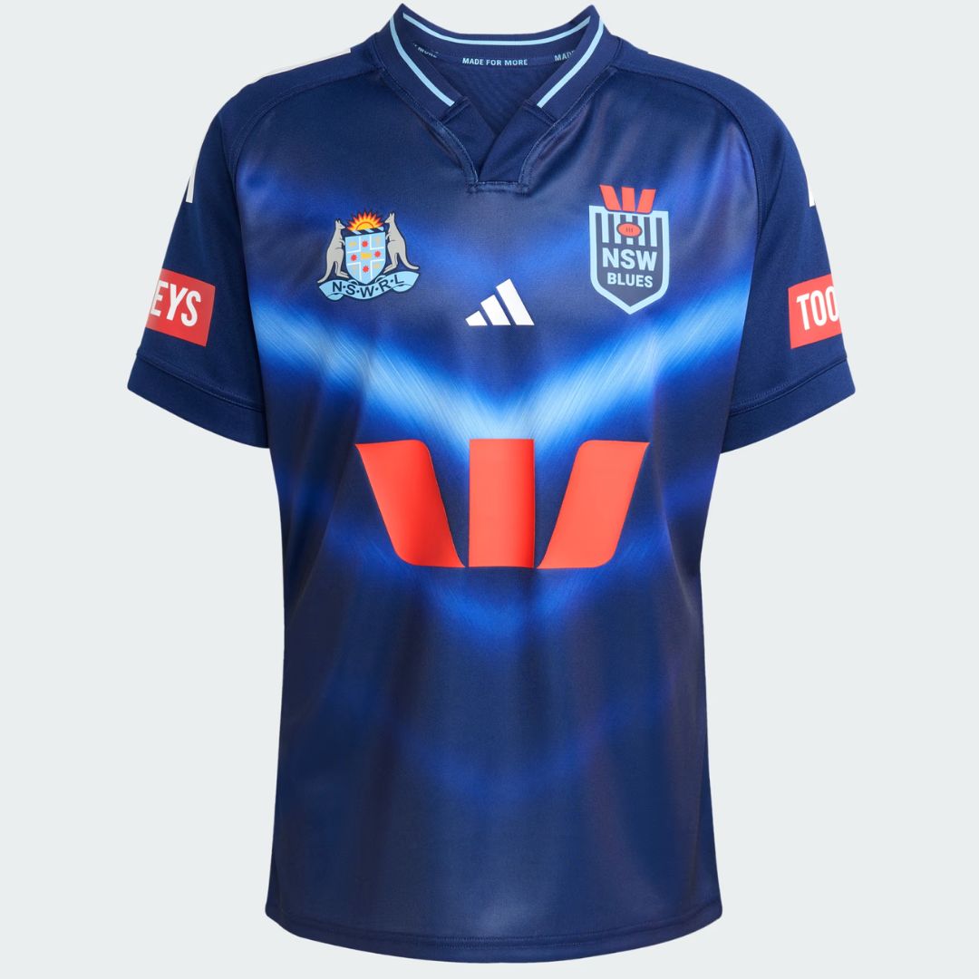 NSW Blues State Of Origin 2025 Captains Run Jersey