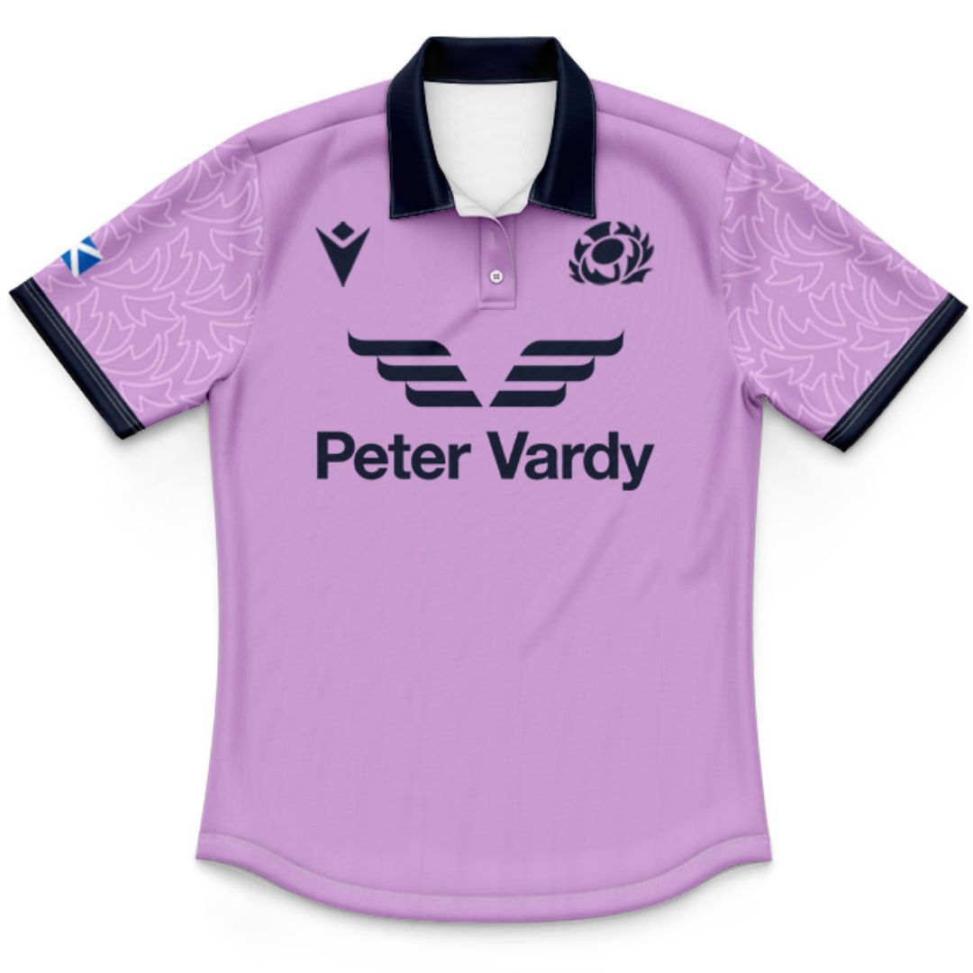 Scotland Rugby 2026 Kids Alternate Polo Shirt