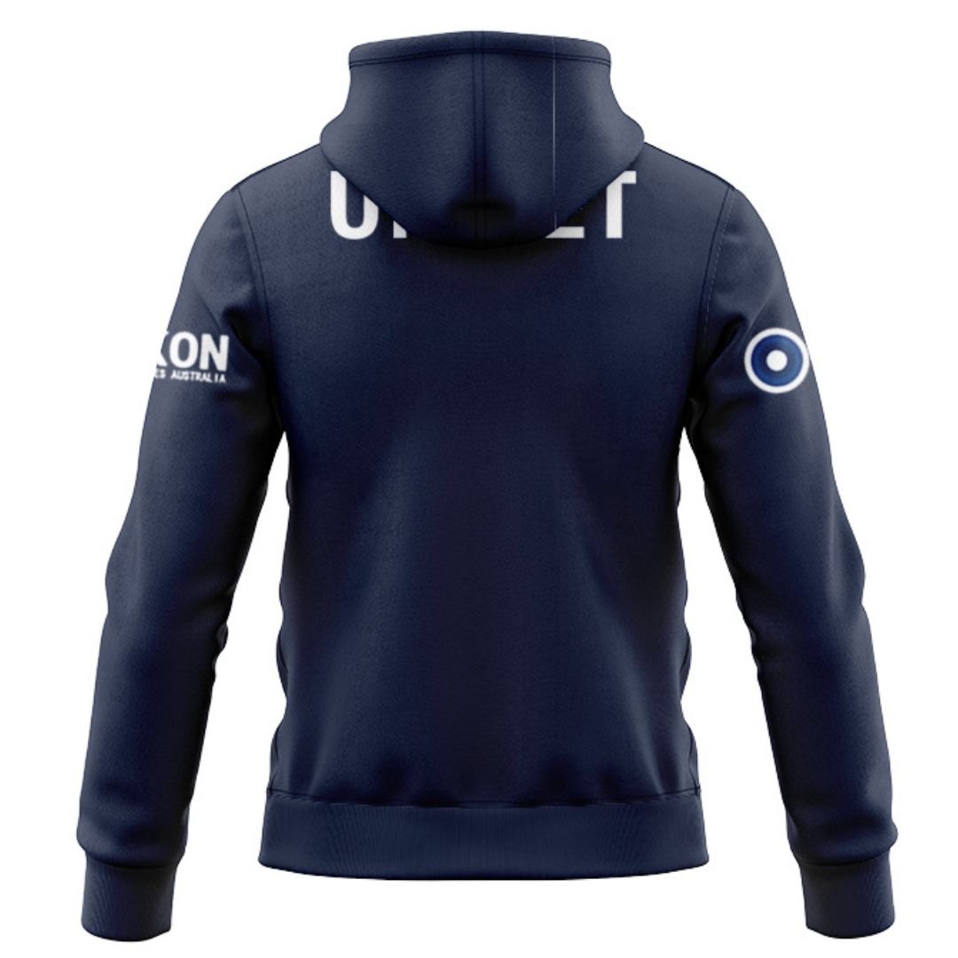 2025 Sydney Roosters Hoodie with Zipper