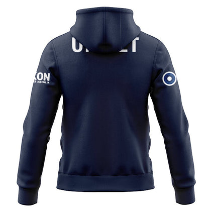 2025 Sydney Roosters Hoodie with Zipper