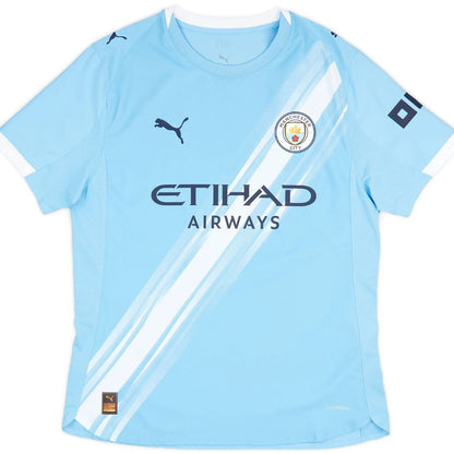 Manchester City 2025/26 Player's Edition Home Jersey Shirt