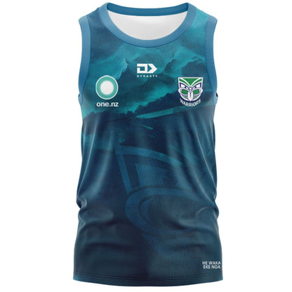 New Zealand Warriors 2025 Pounamu Singlet