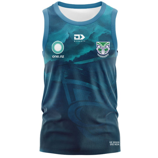 New Zealand Warriors 2025 Pounamu Singlet