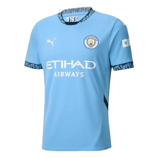 Manchester City 2024/25 Home Jersey Shirt Player's Edition