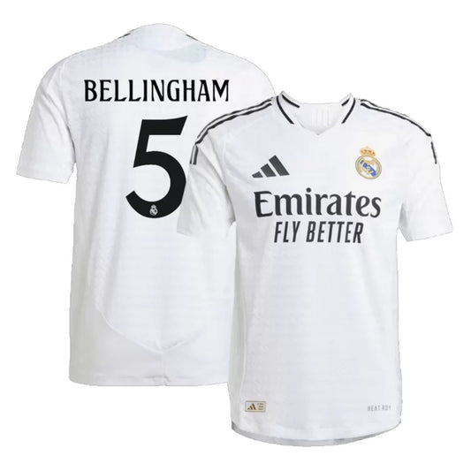 Real Madrid 2024/25 Bellingham #5 Home Jersey Shirt