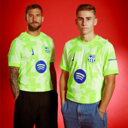 Barcelona 2024/25 Third Jersey Shirt (Add Your Own Name & Number)