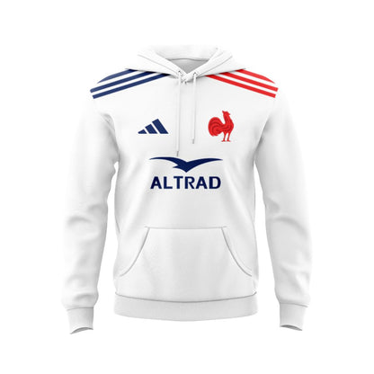 France Les Bleus 2024 Rugby Away Hoodie