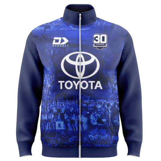 North Queensland Cowboys 2025 Warm Up Jacket with Zipper