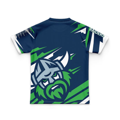 Canberra Raiders 2024 Kids Ignition Fishing Shirt