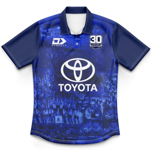 North Queensland Cowboys 2025 Kids Warm Up Polo Shirt