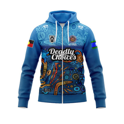 Indigenous All Stars 2025 Hoodie With Zipper