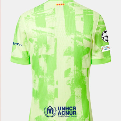 Barcelona 2024/25 Third Jersey Shirt (Add Your Own Name & Number)
