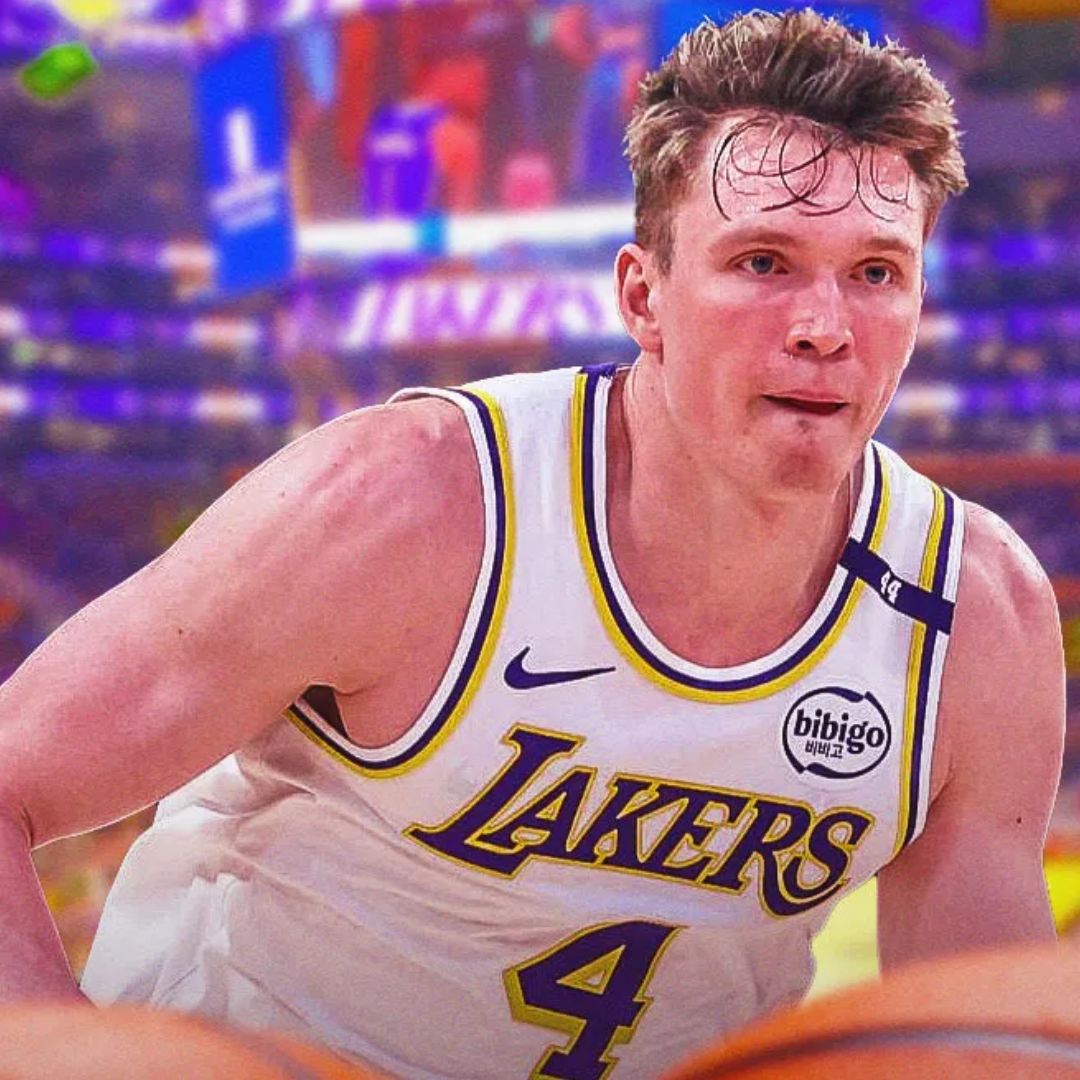 Los Angeles Lakers 2024/25 Dalton Knecht #4 White Jersey