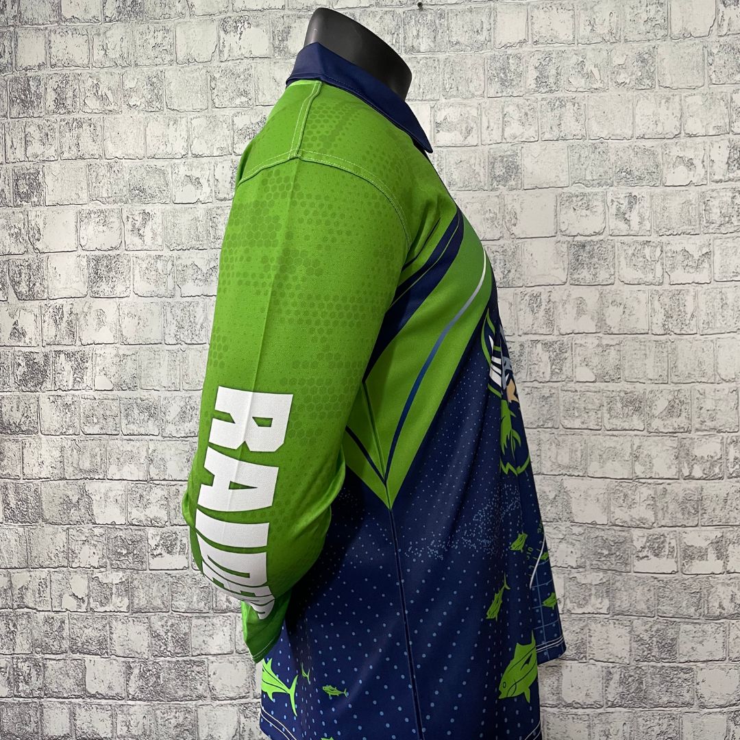 Canberra Raiders Long Sleeve Fishing Shirt