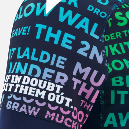 Scotland Rugby 2025/26 Words Training Jersey