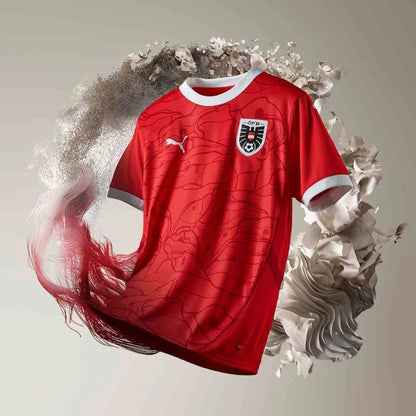 Austria Euro 2024 Home Jersey Shirt