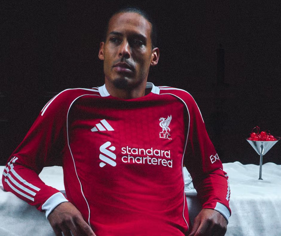 Liverpool 2025/26 Player's Edition Long Sleeve Home Jersey Shirt