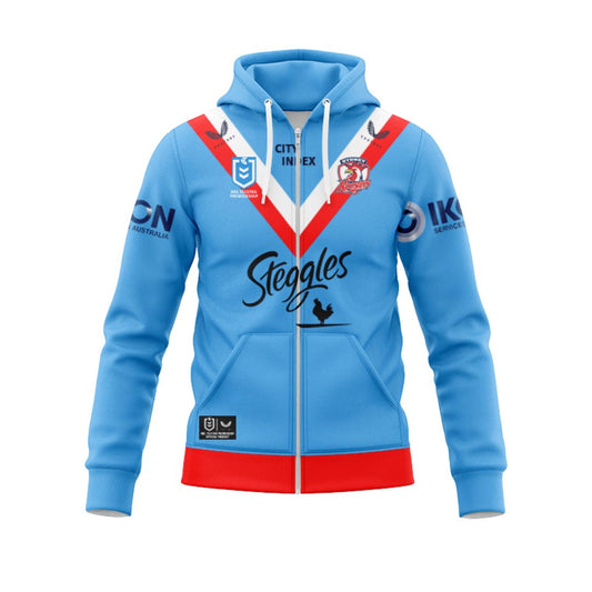 Sydney Roosters 2024 ANZAC Hoodie with Zipper
