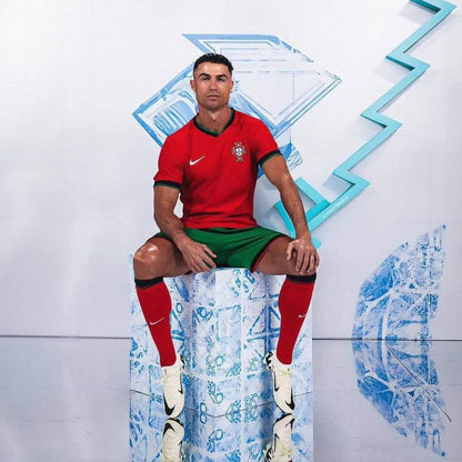 Portugal Soccer 2024 Euro Home Jersey Shirt