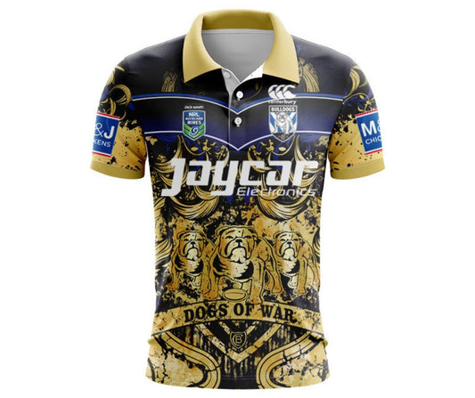 Canterbury Bankstown Bulldogs 2014 Auckland Nines Polo Shirt