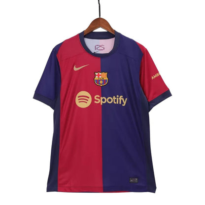 Barcelona 2024/25 Home Jersey Shirt (Add Your Own Name & Number)
