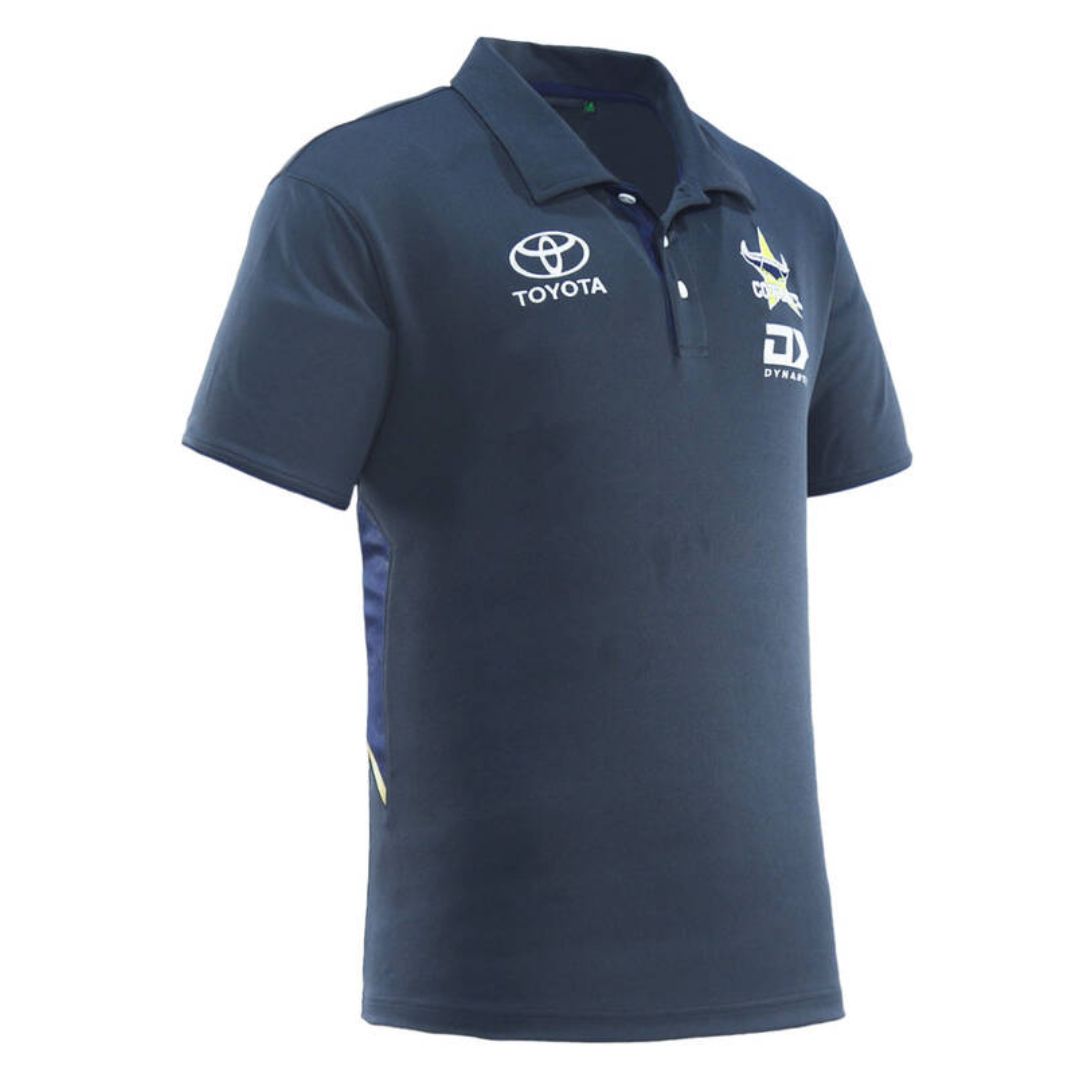 North Queensland Cowboys 2025 Charcoal Polo Shirt