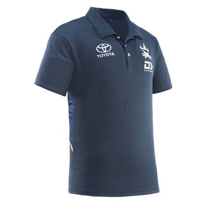 North Queensland Cowboys 2025 Charcoal Polo Shirt