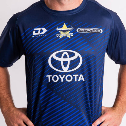 North Queensland Cowboys 2024 Navy Blue Training Shirt