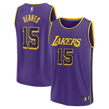 Los Angeles Lakers 2024/25 Austin Reaves #15 Away Jersey