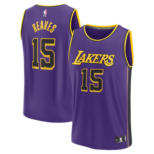 Los Angeles Lakers 2024/25 Austin Reaves #15 Away Jersey