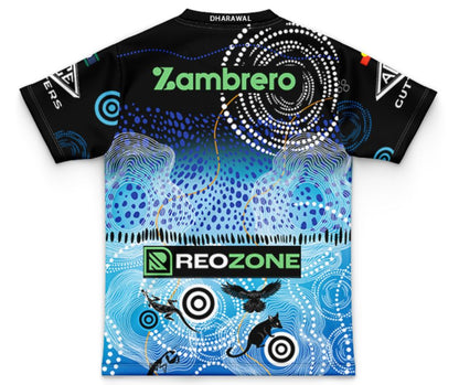 Cronulla Sutherland Sharks 2025 Kids Indigenous Jersey