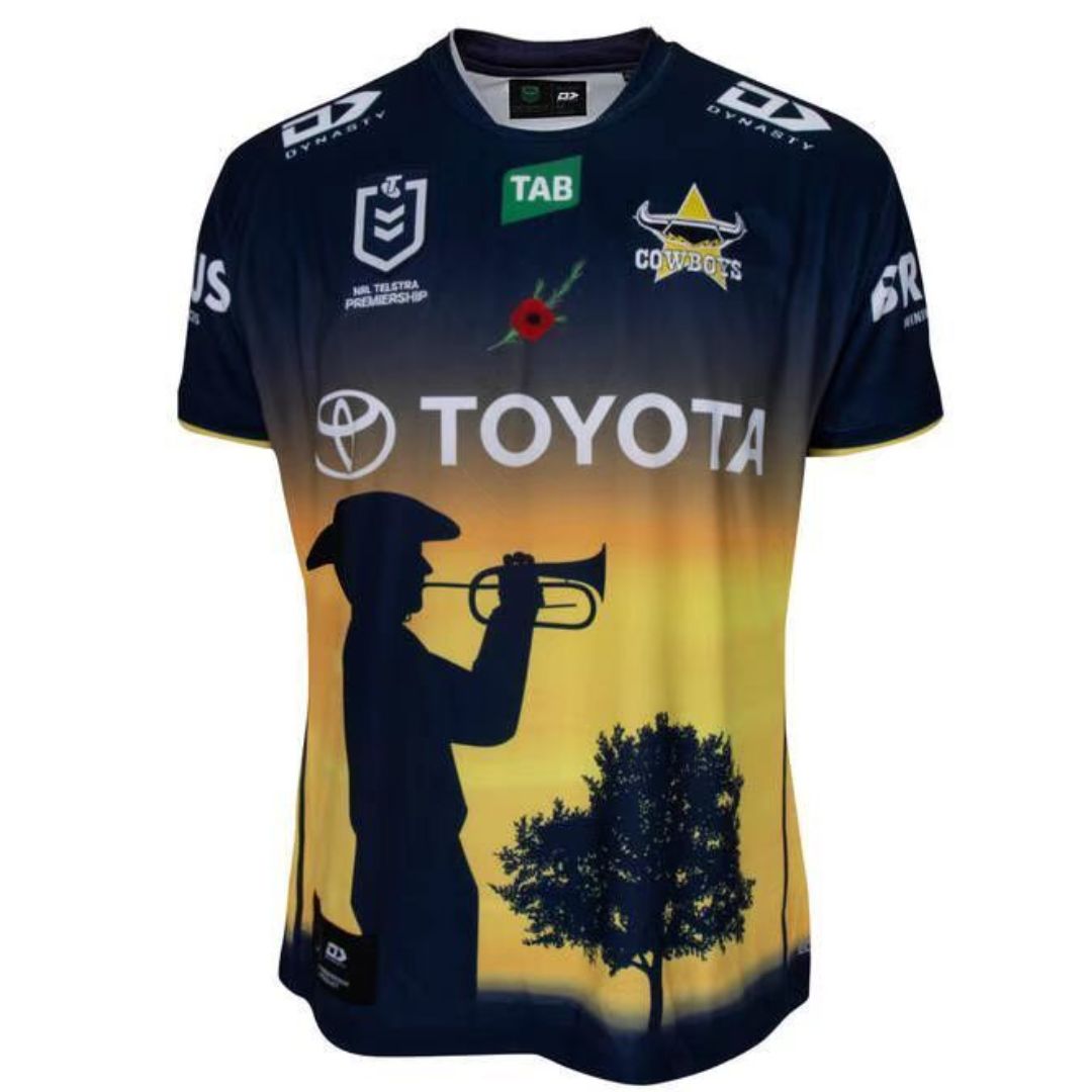 2023 North Queensland Cowboys ANZAC Jersey