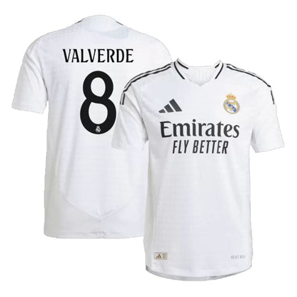 Real Madrid 2024/25 Valverde #8 Home Jersey Shirt