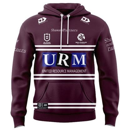 2025 Manly Warringah Sea Eagles Home Hoodie