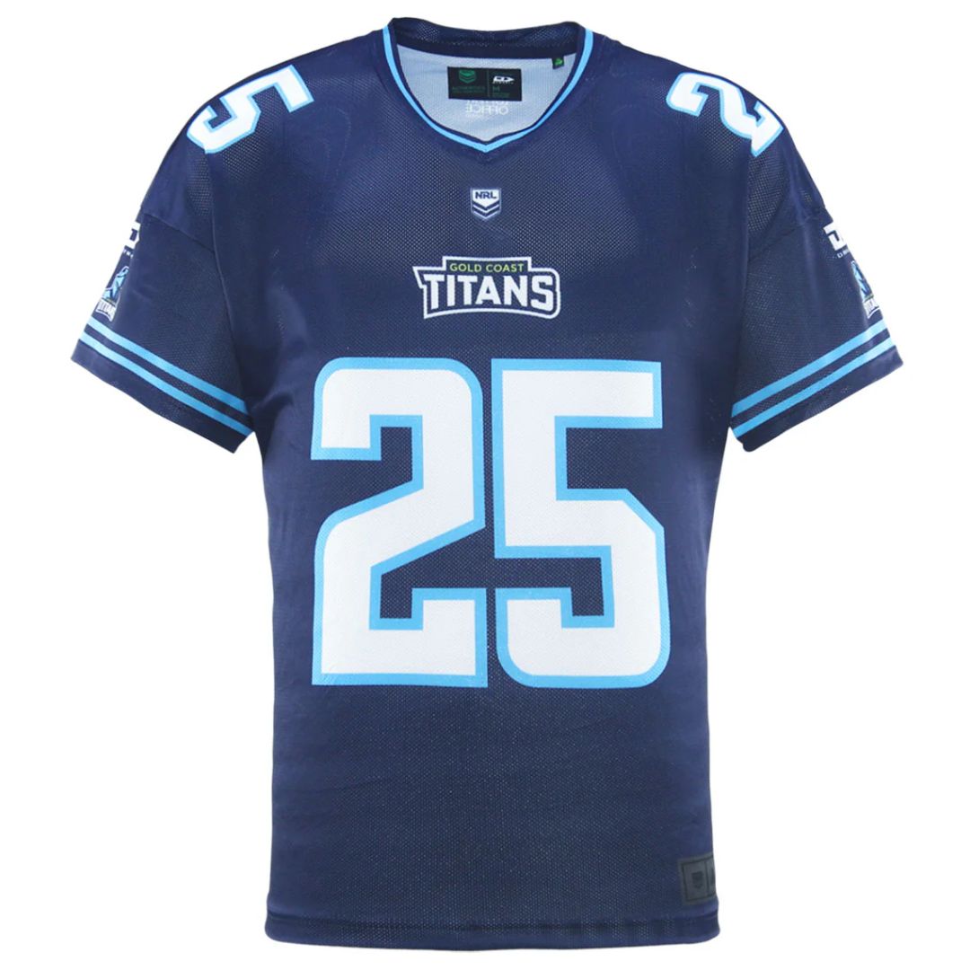 Gold Coast Titans 2025 Gridiron Shirt