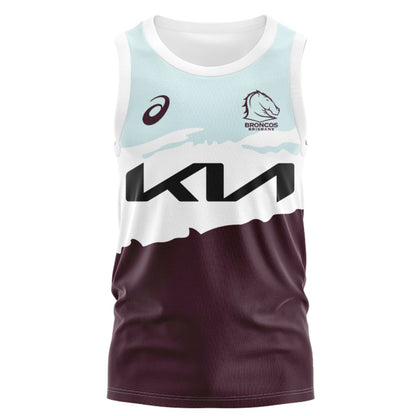 Brisbane Broncos Alternate Retro Singlet