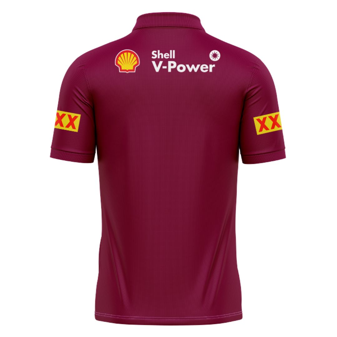 Queensland Maroons State Of Origin 2025 Training Shirt Polo Shirt