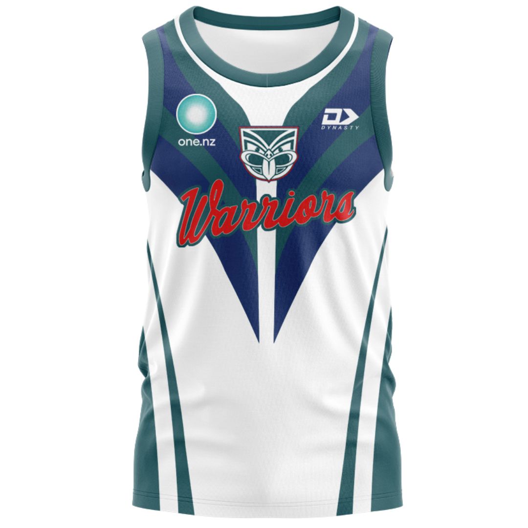 New Zealand Warriors 2025 Dear Warrior Training Singlet
