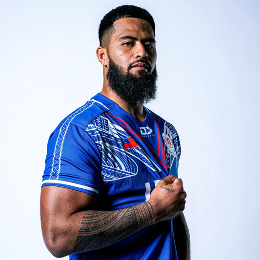 Toa Samoa 2025 Rugby League Home Jersey