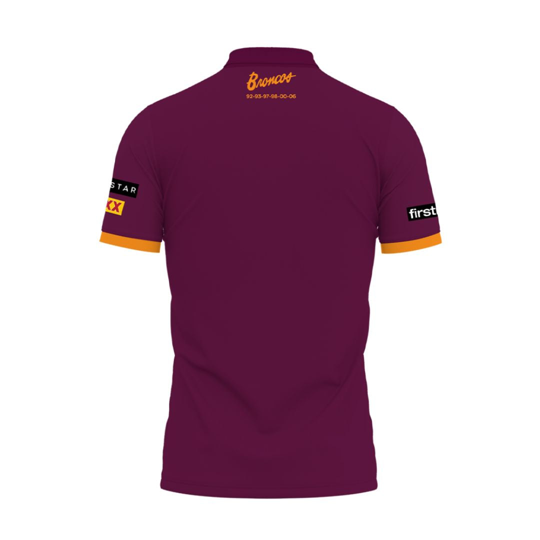 Brisbane Broncos 2024 Members Polo Shirt