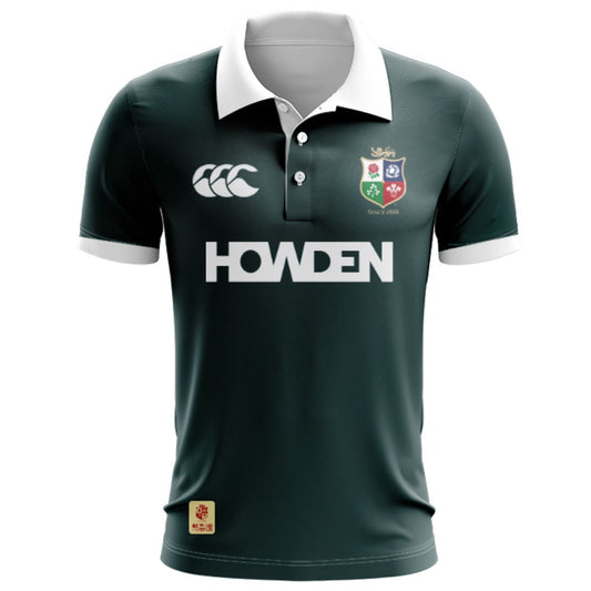 British & Irish Lions 2025 Green Training Polo Shirt