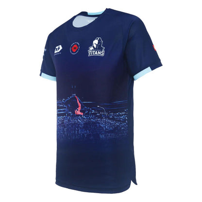 Gold Coast Titans 2024 ANZAC Warm Up Shirt