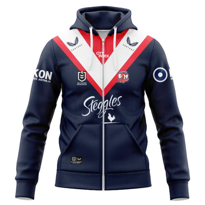 Sydney Roosters 2024 Hoodie with Zipper