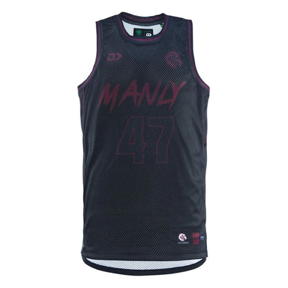 Manly Warringah Sea Eagles 2025 Basketball Singlet