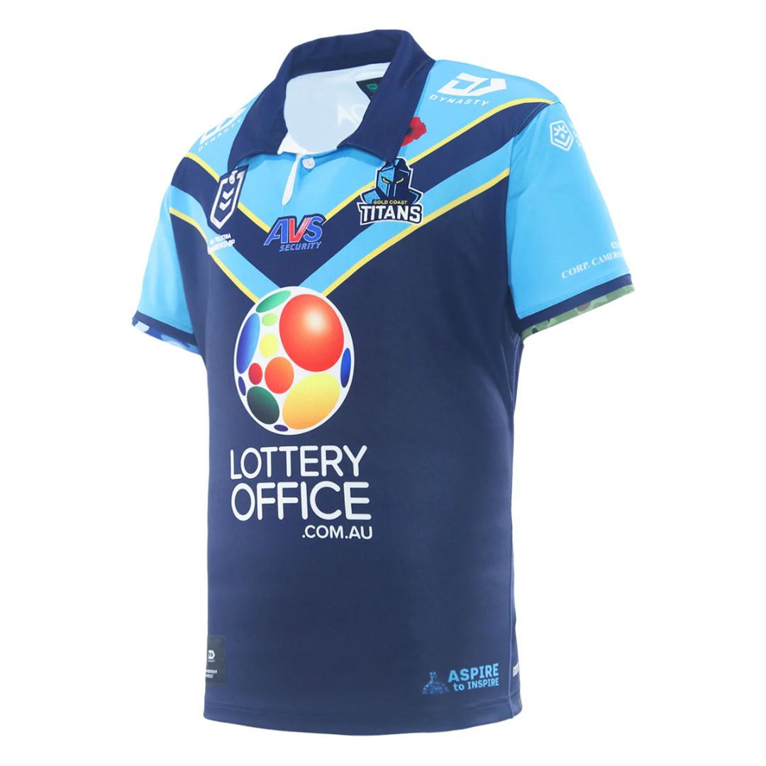 Gold Coast Titans 2025 ANZAC Jersey