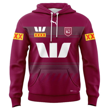 2025 Queensland Maroons Training Hoodie